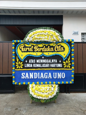 Papan Bunga Duka di Arso Timur