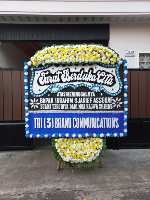 Papan Bunga Duka di Arso Timur